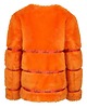 kurtki damskie Futerko pomarańczowe orange BY CAYOU 1
