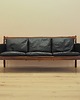 sofy i szezlongi Sofa palisandrowa Gunnar Myrstrand, skóra naturalna, lata 60. 9