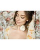 chokery Jedwabny kremowy  choker 1