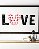 plakaty Plakat LOVE myszka miki NAPIS 2