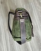 torby XXL Duża torba brązowo-zielona ze skóry i bawełny. Vintage. 3