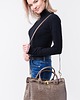 torebki do ręki Torba skórzana Shopper - kolor taupe   (7141 ) 5