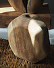 wazony Wazon z litego drewna Teak na suche trawy i kwiaty-23cm 6