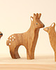 klocki i zabawki drewniane Rodzina saren - zestaw drewnianych zabawek - Leśne zwierzęta 5