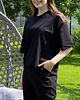 t-shirt damskie Bluzka Gabriela czarna 2