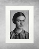 grafiki i ilustracje Frida portret- passe-partout 1