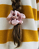 gumki do włosów Satynowa gumka do włosów scrunchie Pudrowy róż RÓŻNE MODELE 5