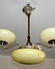 lampy wiszące Żyrandol Art deco, lata 40 5