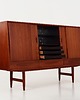 komody Highboard tekowy, duński design, lata 70, produkcja: Dania 3