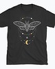 t-shirty męskie Koszulka - Święta geometria - Ćma z gwiezdnym ornamentem 1