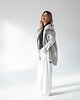 bluza z kapturem damska Peleryna do zadań specjalnych Szary Jasny Pastel 2