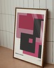 plakaty Plakat abstrakcyjny, abstrakcja, geometria - Dżungla 2, Jungle 1