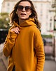 bluza z kapturem damska Płaszczobluza No.2 Miód 2