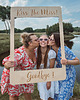 dodatki ślubne Fotoramka na wieczór panieński - Kiss the Miss! Goodbye! 2