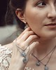 bransoletki srebrne Bransoletka ze Słońcem i  Boginią Płodności postarzane srebro 6