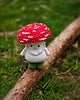 misie i maskotki Maskotka muchomor, Dekoracja jesienna, Grzybek do dekoracji wnętrz 3
