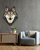 puzzle dla dzieci PUZZLE DREWNIANE DUŻY WILK 465 elementów 2