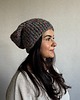 czapki damskie Kolorowa duża czapka beanie z wełną i alpaką 1