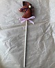 zabawki - inne Hobby Horse mini Konik na patyku ciemnobrązowy hand-made 5