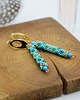 kolczyki - inne Turquoise tubes 1