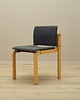 krzesła Komplet sześciu krzeseł, duński design, lata 80, producent: Fritz Hansen 1