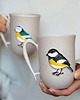 kubki Kubek Ceramiczny Sikorka Modraszka 4