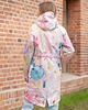 kurtki damskie Kurtka parka zimowa - pastel 1