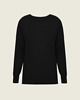 swetry JENOT - cienki damski sweterek - 100% wełny merino / czarny 4