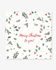 akcesoria różne Kartka świąteczna "Merry Christmas to you" 1