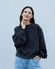 bluza bez kaptura damska Bluza Iconic Szary Grafit 2