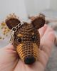 breloki DOBERMAN - brelok, zawieszka do torby, plecaka, kluczy 6