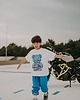 t-shirty dla chłopców T-shirt oversize Blue Teddy 1
