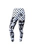 legginsy Sportowe legginsy POP ART black&white 1