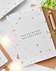 kartki okolicznościowe - wydruki Kartka urodzinowa z confetti - "Wszystkiego najlepszego" 1