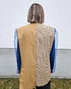 marynarki damskie Marynarka Double blue beige 3
