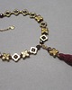 bransoletki z kamieni naturalnych Flower /garnet/ - bransoletka 2