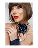 chokery Jeansowy choker 2