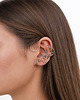 nausznice Nausznice cytryn i kolorowe agaty wire wrapping zausznice 6