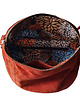 saszetka nerka Duża zamszowa nerka, saszetka Boho. Skóra naturalna, etui gratis 2