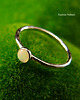pierścionki srebrne Pierścień Drobinek - Opal Etiopski Srebro 4mm 3