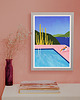 plakaty Lato nad basenem - plakat fine art 3