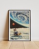 plakaty Plakat Moon Drive - Kolaż Fine Art - Dekoracja Ścienna Do Salonu, Biura 1