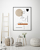 plakaty Plakat One Line Face 6