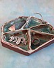 pojemniki na biżuterię Piękny ceramiczny talerzyk na biżuterię handmade 4
