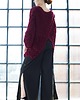 swetry damskie  Sweter bordo 3