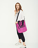 torby na ramię Torba CARGO BY OWEE magenta MEDIUM 5