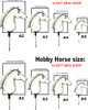 zabawki - inne Hobby Horse  VIP - srokacz A2-A5 1