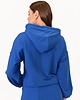 bluza z kapturem damska Bluza Poczuj Wygodę szafir 2