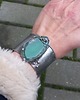 bransoletki wire wrapping Zielona łąka  - bransoletka regulowana 2