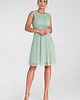 sukienki midi damskie Elegancka sukienka koktajlowa midi bez rękawów z wycięciem na plecach - M1208 2